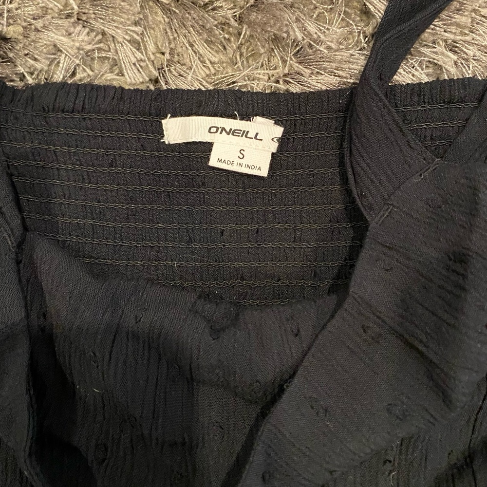 O’neill black dress frilly nwot sz. S - Picture 4 of 6